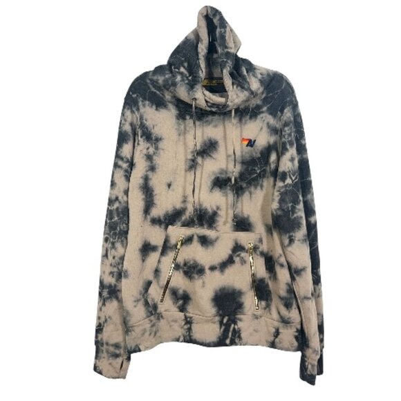 Aviator Nation Ninja Hoodie Tie Dye Dusty XL Pre-Loved - Picture 1 of 5